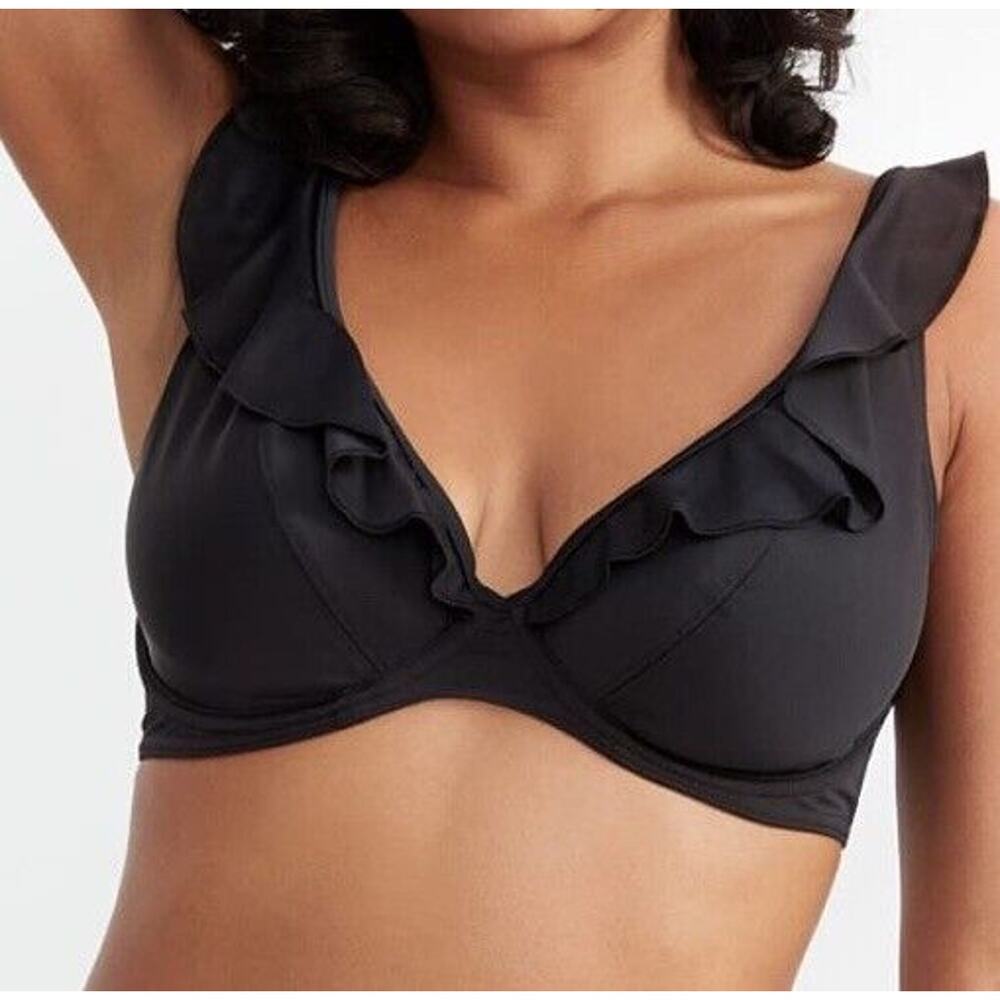 NEW Freya Jewel Cove Underwire Shapewear Bikini Top Swim Suit US 32K UK 32H 32DD